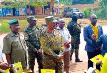 Maj Gen Leopold Kyanda Commissions UPDF Quick Impact Projects in Hoima City As Tarehe Sita Celebrations Kick Off.