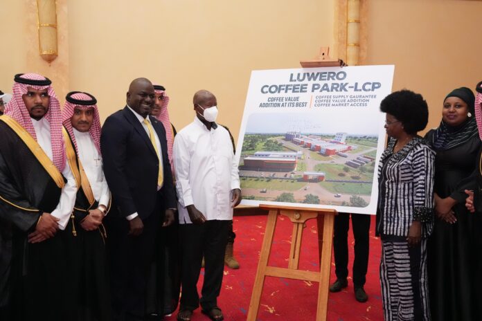 President Museveni meetys Saudi Delegation and Government officials - SHE - 01