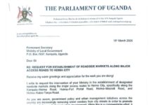 MP Nyakato Wants Local Gov’t Ministry to Establish Roadside Markets for Evicted Vendors